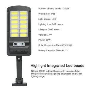 Galactic Night™  | 120 LED Solar Motion Sensor Light (2024 Edition)