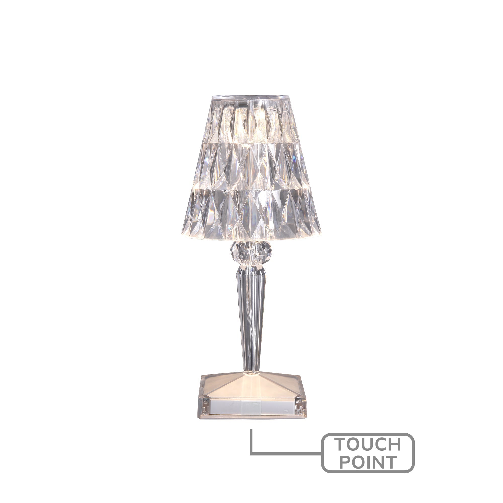 Touch Table Lamp - Silver