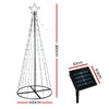 12 ft 3.6m 400 LED Solar Christmas Tree Xmas Tree Decorations 8 Light Modes - Warm White