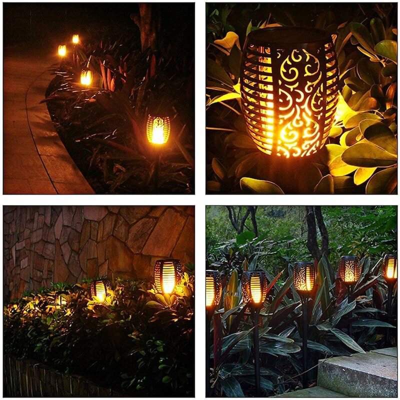 GALACTIC NIGHT™ - Solar LED Flame Garden Lights